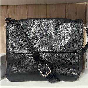 Listing # 27 Monet Black Leather  Bag